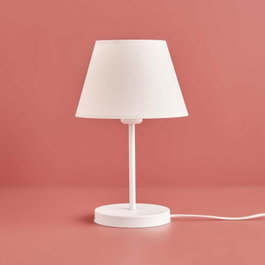 Opviq AYD-3408 Lámpara de Mesa Blanca